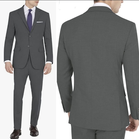 BNWT in original shipping plastic DKNY Men's Modern-Fit Stretch Suit! - Picture 1 of 13